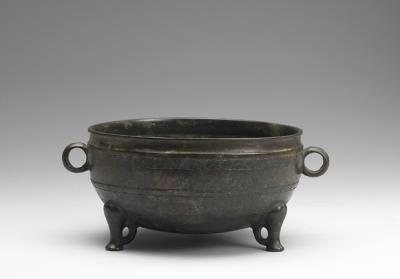 图片[3]-Dui food container with rope pattern, Warring States period (475-221 BCE)-China Archive